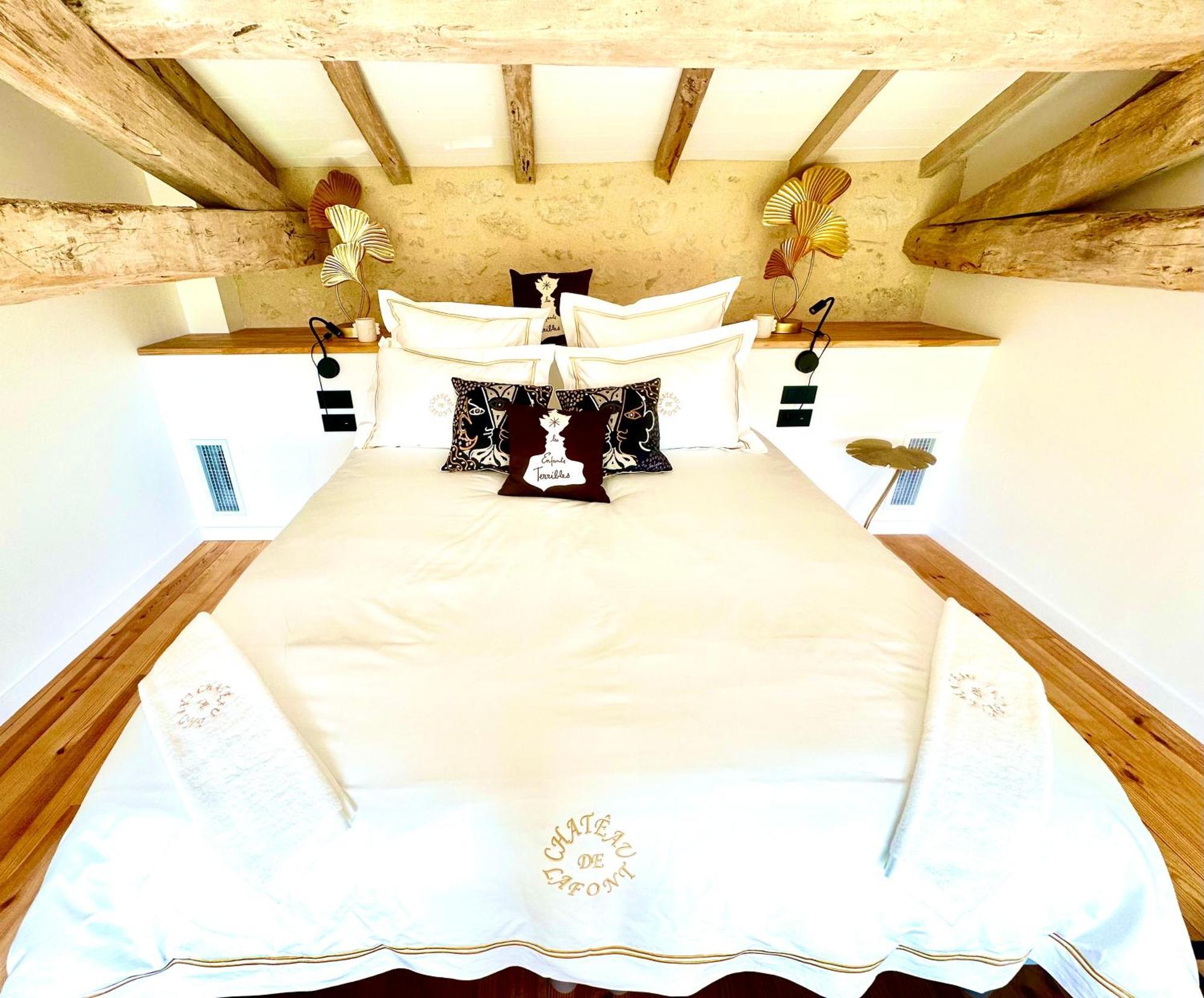 Chateau De Lafont Suites Saint-Vivien  Exterior foto